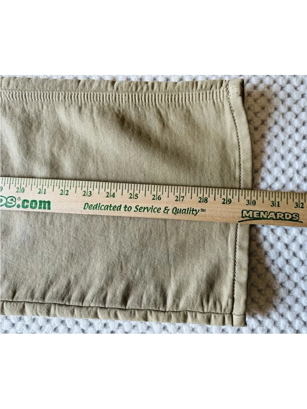 Articles OF Society Men’s 34x30 Baggy Fit Denim British Khaki Jeans